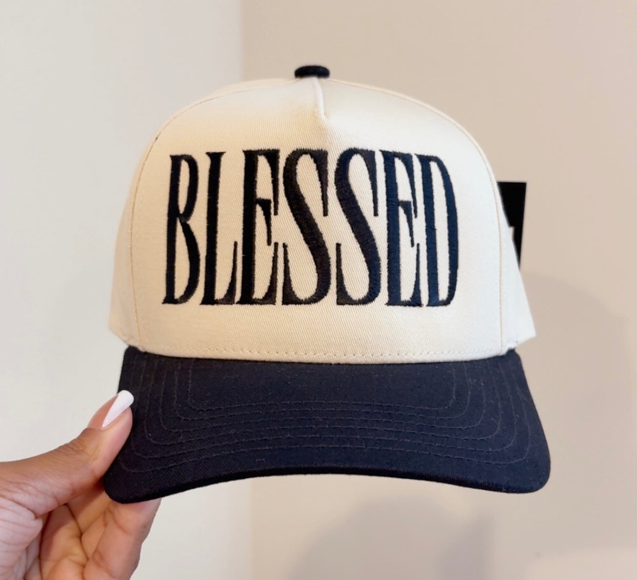 Blessed Trucker Cap (BLACK)
