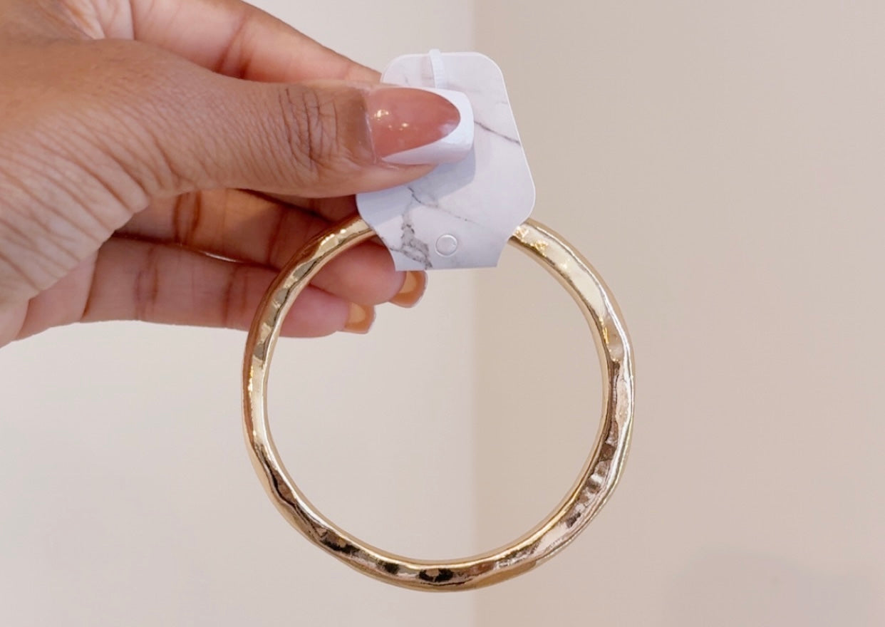 Gold Bangle Bracelet