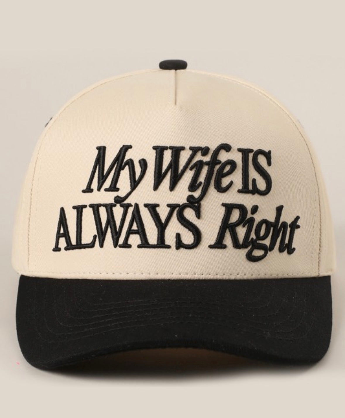 “My Wife is always right” Trucker Hat