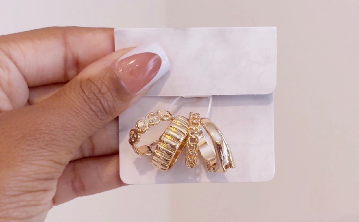 Plush Ring Set