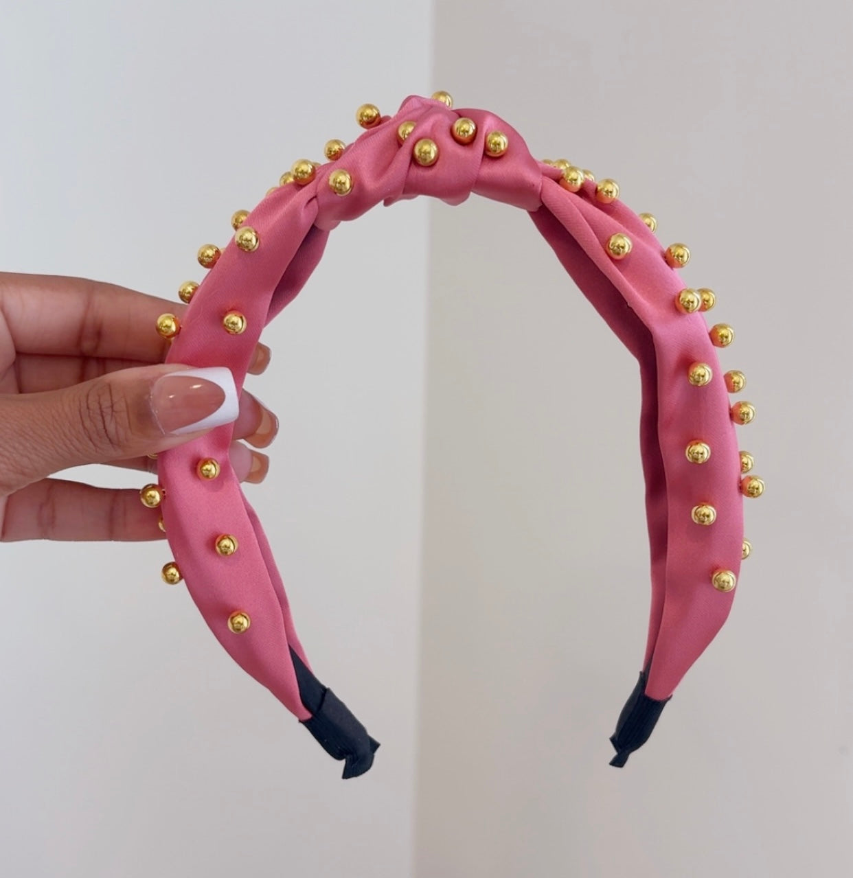 Pink Rhinestone Headband