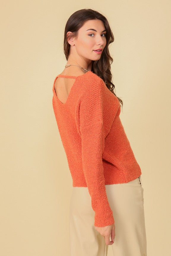 Light Weight Twist Sweater