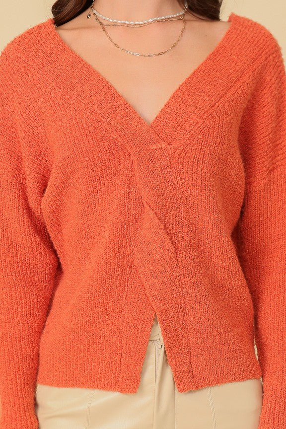 Light Weight Twist Sweater