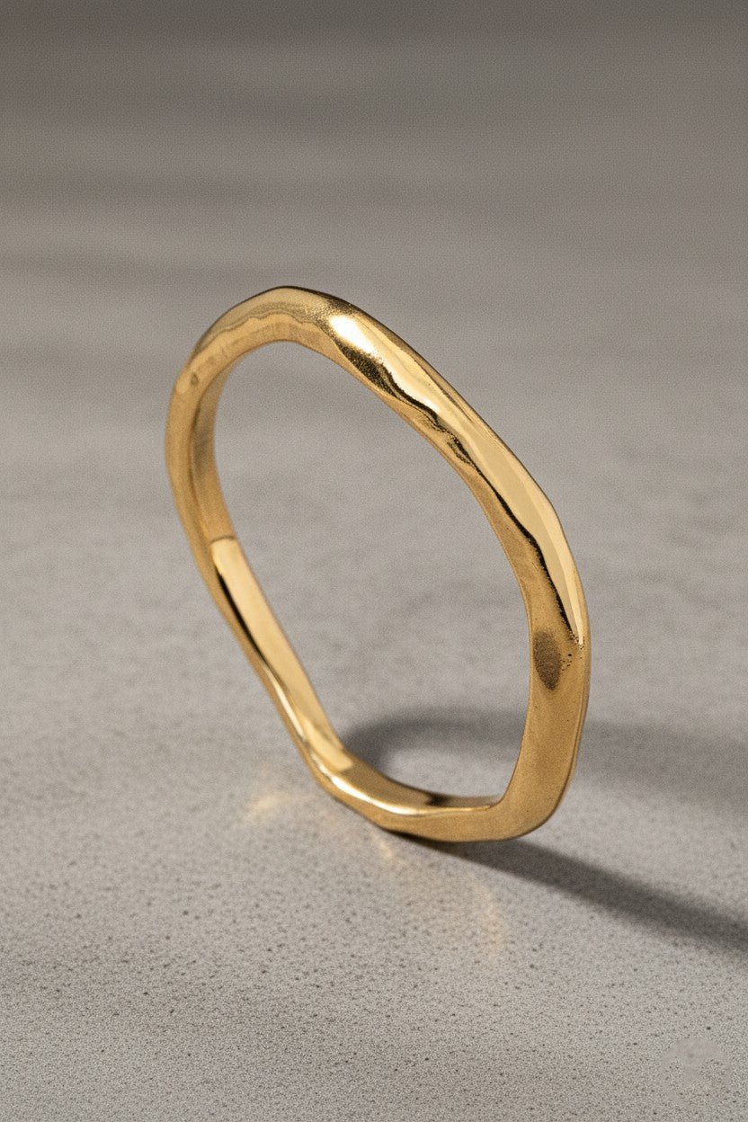 Hammered Bangle Bracelet